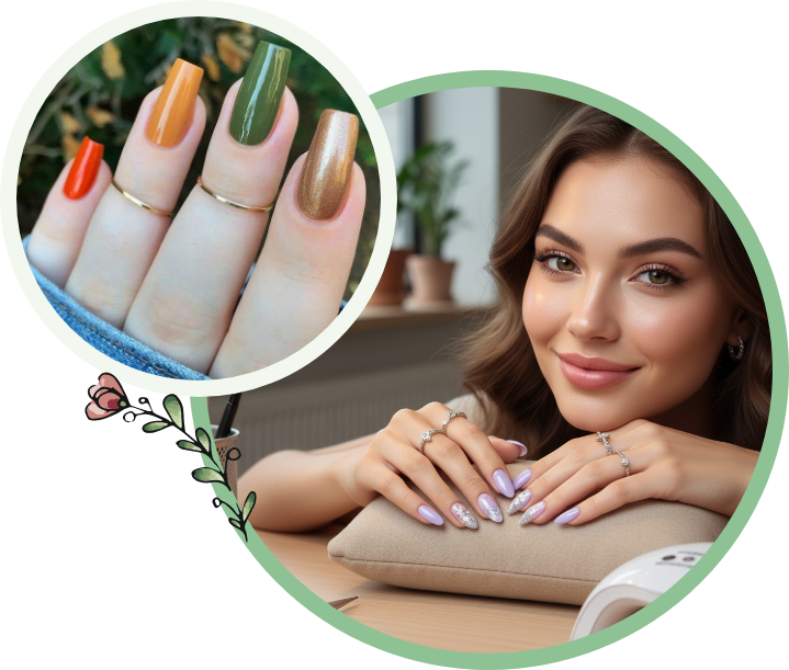 Mango Nails & Spa interior - relaxing nail salon atmosphere in West Chester Township, OH